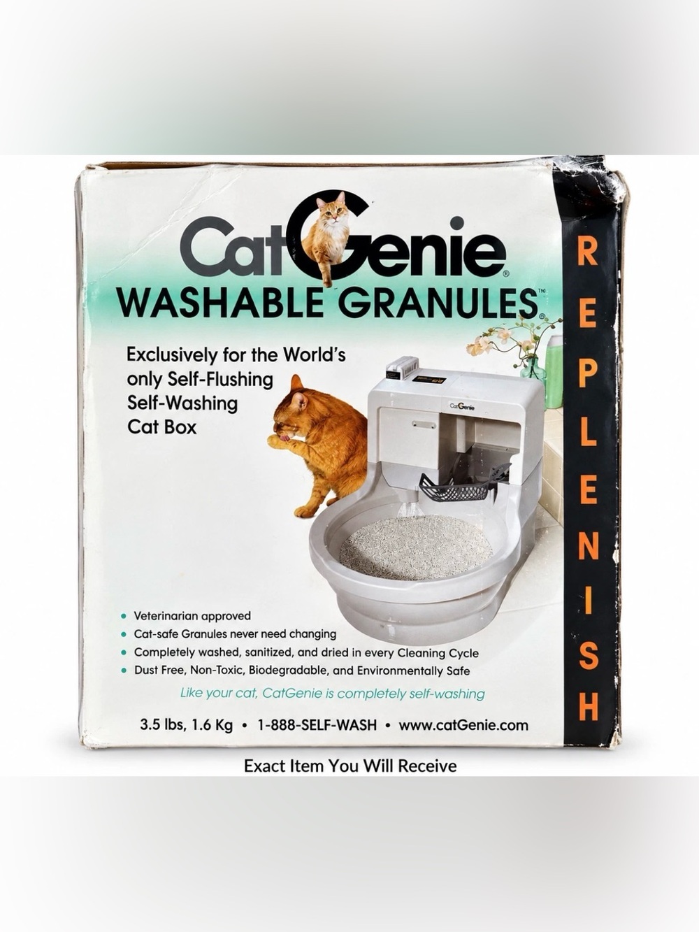 🐾 CatGenie Supply Lot – Washable Granules + SaniSolution 120 + Machine Maintena - Picture 2 of 5